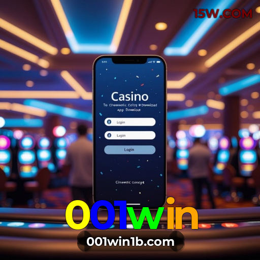 Aplicativo móvel 001win para iOS e Android